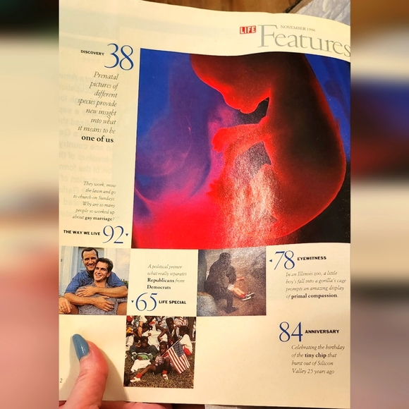 VINTAGE Life Magazine November 1996 "The dawn of life" - Picture 8 of 8